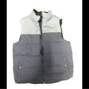Patagonia Reversible Down Vest there isn’t a size tag inside